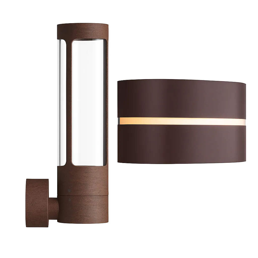 Brown Design Wall Lights