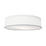 D'Lite Lunelle Ceiling Light 50cm Textile White | Suitable for 1x E27 