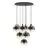 Eglo Pendant Ariscani 1 Steel Black | Suitable for 10x E27
