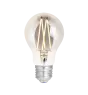 WiZ Smart LED E27 Pear Filament Smoke 6.5W 400lm - 820-850 Tunable White | Dimmable - Replaces 35W