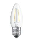 Ledvance Classic LED E27 Candle Filament Clear 4.8W 470lm - 827 Extra Warm White | Dimmable - Replaces 40W
