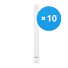 Multipack 10x Ledvance Dulux-L LED 18W - 830 Warm White | Replaces 36W