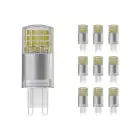 Multipack 10x Noxion Bolt LED Capsule G9 3.2W 350lm - 827 Extra Warm White | Dimmable - Replaces 30W